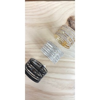 Brazalete fiesta-brazalete brillo-brazalete mujer-brazalete acero-brazalete original