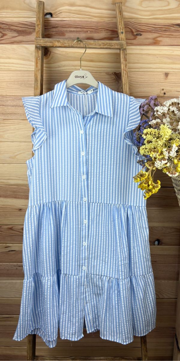 vestido francia-vestido rayas-vestido verano-vestido original-vestido barato