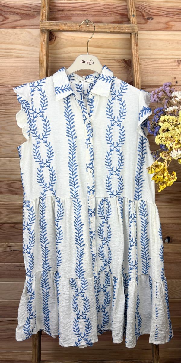 vestido monaco-vestido tirantes-vestido bordado-vestido talla grande-vestido mujer
