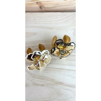 Brazalete flor-brazalete evento-brazalete dorado-brazalete original-brazalete barato