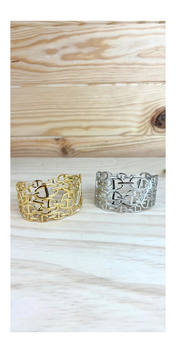 brazalete menorca-brazalete mujer acero-brazalete mujer ajustable-brazalete plata-brazalete dorado
