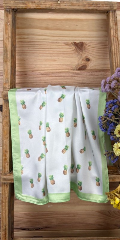 pañuelo piña-pañuelo bonito-pañuelo barato-pañuelo original-pañuelo primavera