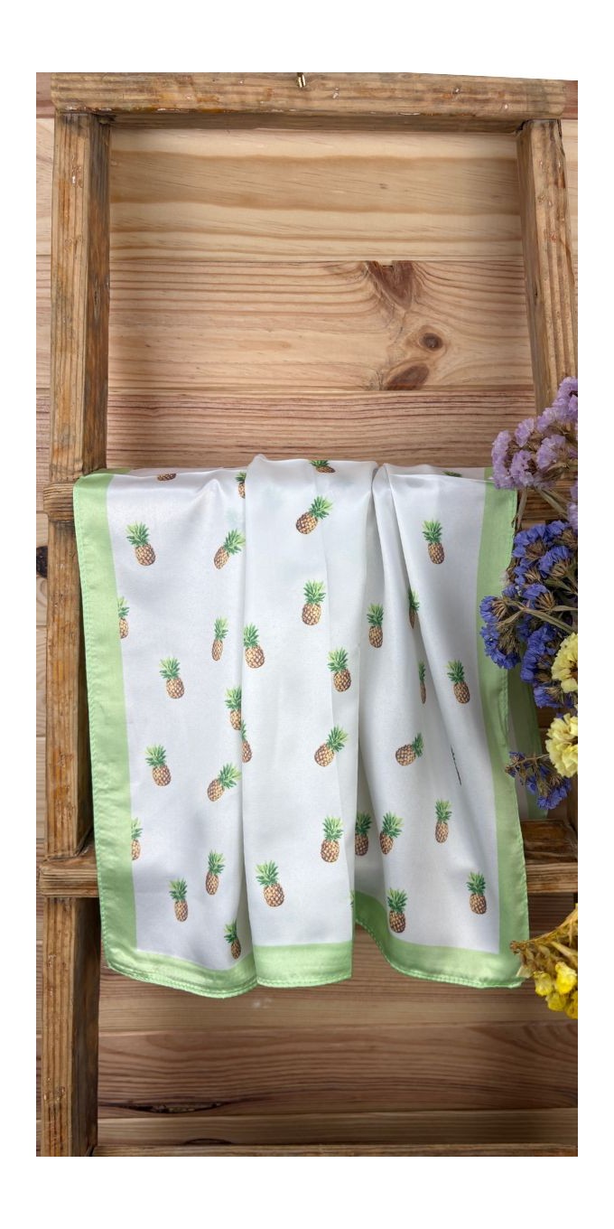 pañuelo piña-pañuelo bonito-pañuelo barato-pañuelo original-pañuelo primavera