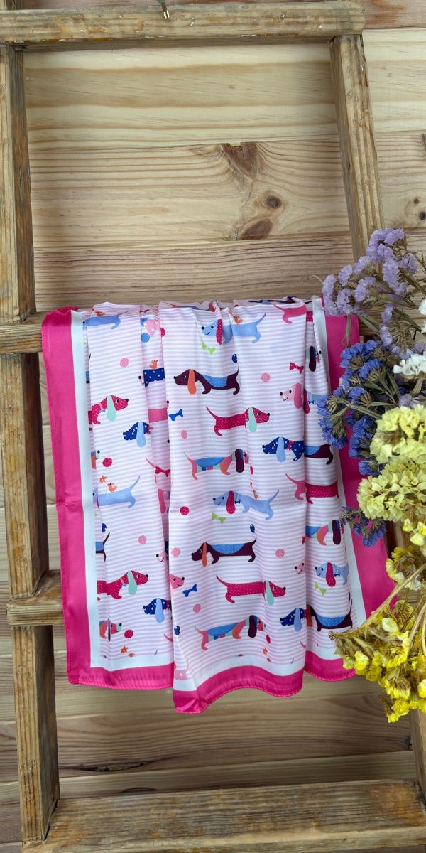 pañuelo perrito-pañuelo original-pañuelo barato-pañuelo primavera-pañuelo original