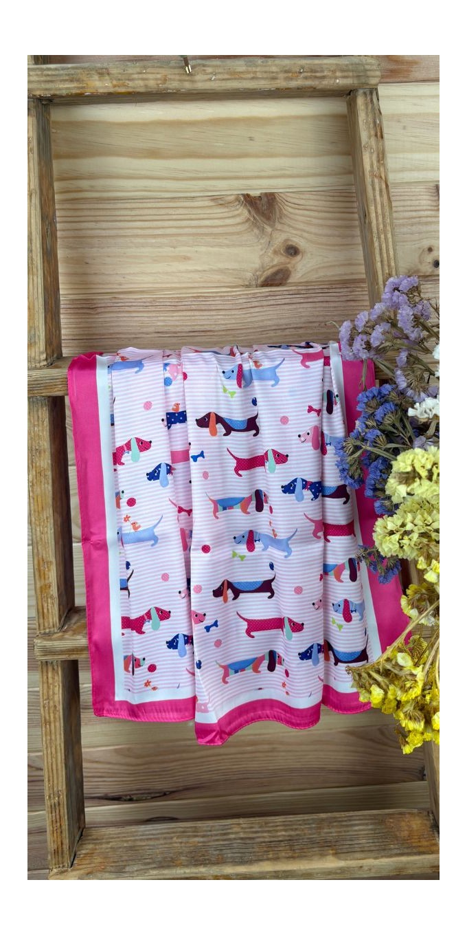 pañuelo perrito-pañuelo original-pañuelo barato-pañuelo primavera-pañuelo original