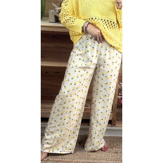 pantalon limones-pantalon original-pantalon verano-pantalon elastico-pantalon barato