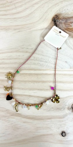 Collar Ibiza-collar combinado mujer-collar acero mujer-collar original mujer