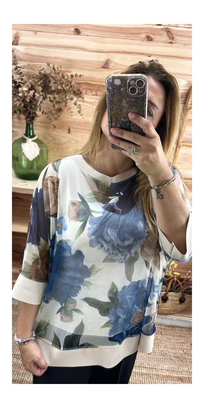 blusa sicilia-blusa original-blusa flor-blusa barata-blusa fresca-blusa mujer