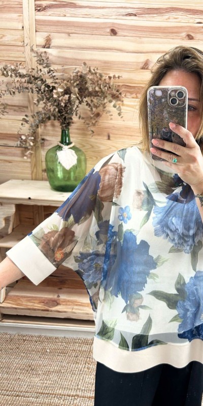 blusa sicilia-blusa original-blusa flor-blusa barata-blusa fresca-blusa mujer