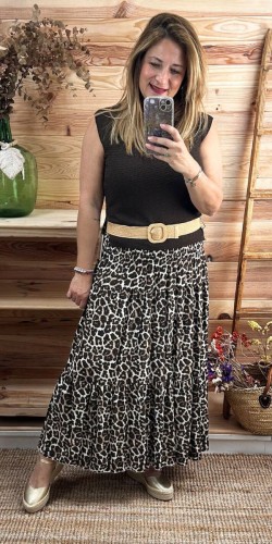 falda leopardo-falda original-falda bonita-falda barata-falda fresca-falda mujer