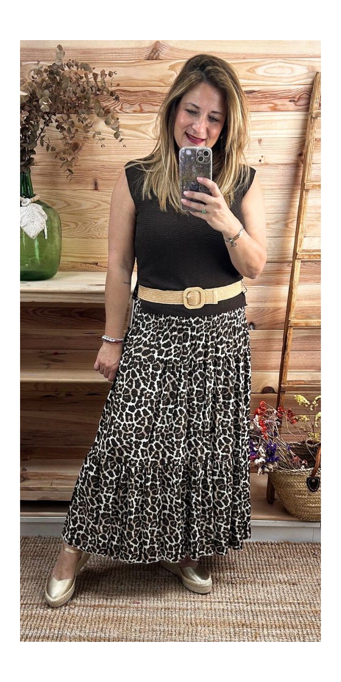 falda leopardo-falda original-falda bonita-falda barata-falda fresca-falda mujer